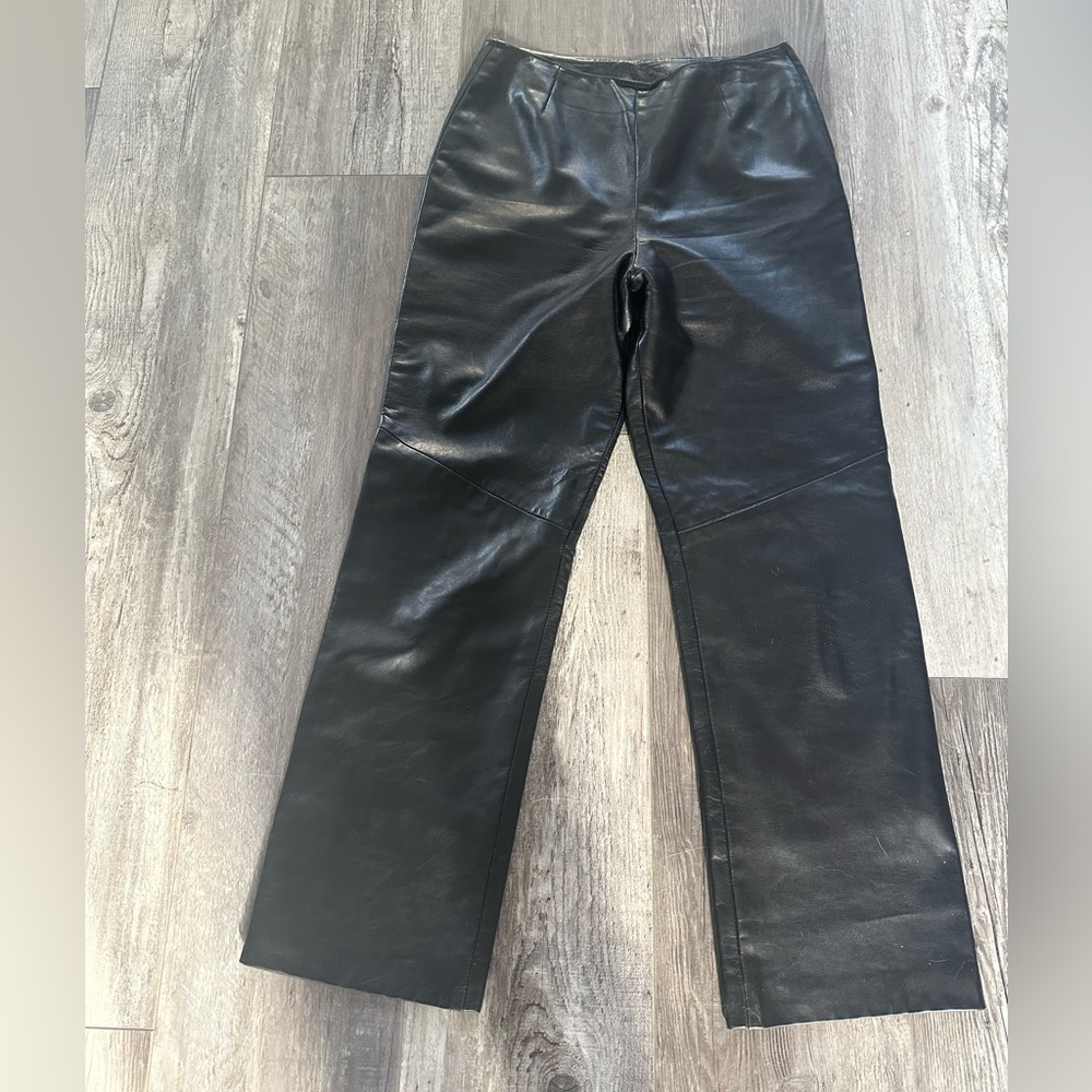 Vintage Genuine Leather Danier Pants